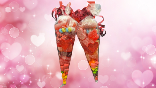 Valentine's Day Candy Cone